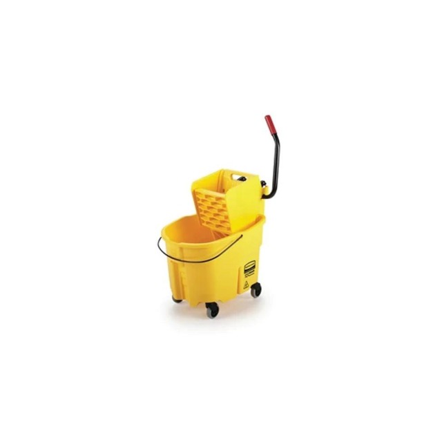 Rubbermaid 樂柏美 拖把桶車35QT(黃色) 黃色 FG758088YEL