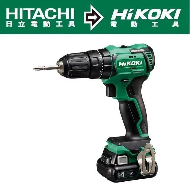 HiKOKI 12V充電式無刷震動電鑽-雙電4.0Ah DV12DD