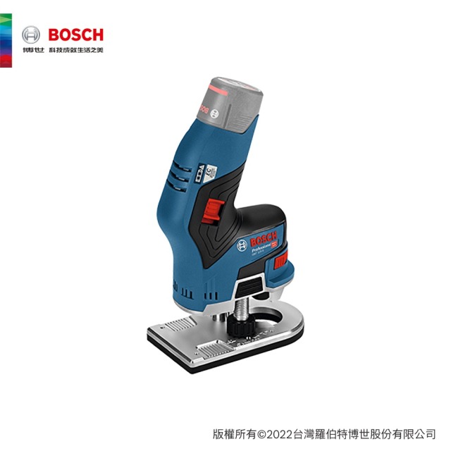 BOSCH 博世 12V鋰電免碳刷修邊機 GKF 12V-8 2.0Ah單電組 GKF 12V-8