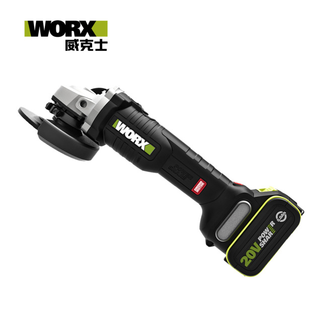 WORX 威克士 20V鋰電無刷平面砂輪機(WU808) 雙電池套裝組(WU808) WU808