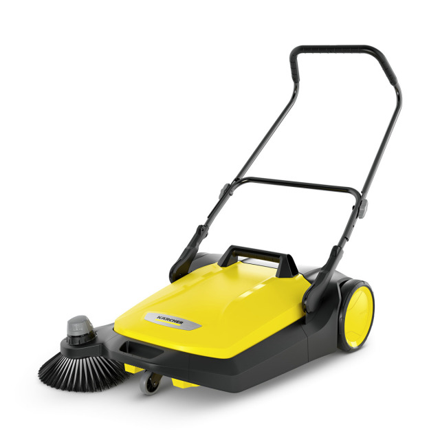 KARCHER 德國凱馳 手推式掃地機 包括側刷工作寬度(公厘)：670
 最大清潔面積功率(平方公尺/每小時) (m²/h)：2500
 外殼 / 支架：塑膠/塑膠
 集塵箱 (l)：38
 不含配件的重量(公斤)：14.2
 重量(操作時)(公斤)：14.2 S 6