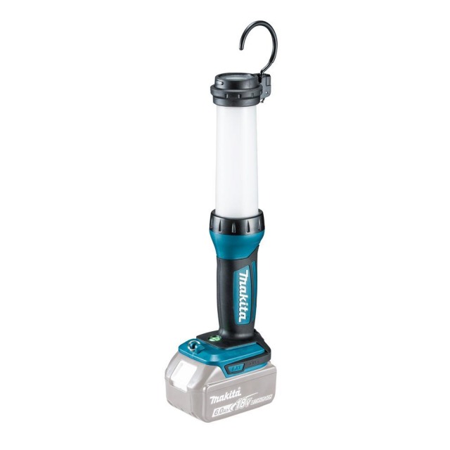 MAKITA 牧田 14.4V 18V充電式工作照明燈 空機 產品規格表
工作能力	連續使用時間(小時):主要20Leds-11(BL1850B)主要20Leds-6.5(BL1440)10Leds:23(BL1850B)10Leds:13(BL1440)1x2w Led-36(BL1850B)1x2w Led-21(BL1440)
尺寸(長x寬x高)	414x79x155mm
重量	0.72kg DML807