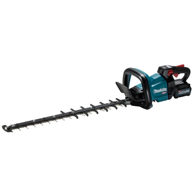 MAKITA 牧田 40V無刷樹籬剪 空機 產品規格表
工作能力	刀片長度：600mm
衝程速度	高/中/低 - 4,000 / 3,000 / 2,000 spm
尺寸(長x寬x高)	1,123 mm
重量	4.4 -5 kg UH006GZ