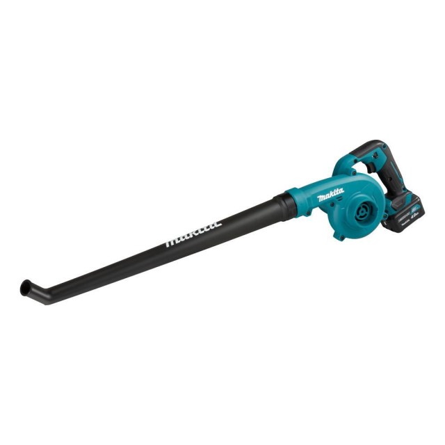 MAKITA 牧田 12V鋰電吹風機 長噴嘴 空機 產品規格表
工作能力	風量：0 - 2.6 m3/min風速 (平均)：0 - 45 m/s風速 (最大)：0 - 56 m/s
尺寸(長x寬x高)	852 mm
重量	1.4 - 1.9 kg UB101DZ