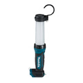 MAKITA 牧田 12V充電式LED手電筒 空機 產品規格表
工作能力	連續使用時間(小時)：BL1041B:頂燈/19主要燈(長側柱)全亮度光通量：710lm子燈(頂端)：光通量/130lm
尺寸(長x寬x高)	414x66x132mm
重量	0.61kg ML104