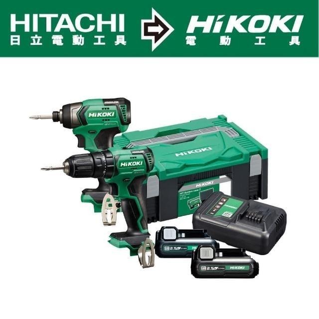 HiKOKI 12V充電式震動電鑽DV12DA+衝擊起子WH12DA雙機組 KC12DA