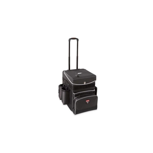 Rubbermaid 樂柏美 便攜式房務整理車-中型 灰色 1902466
