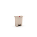 Rubbermaid 樂柏美 前踏式垃圾桶30L(米色) 米色 1883456