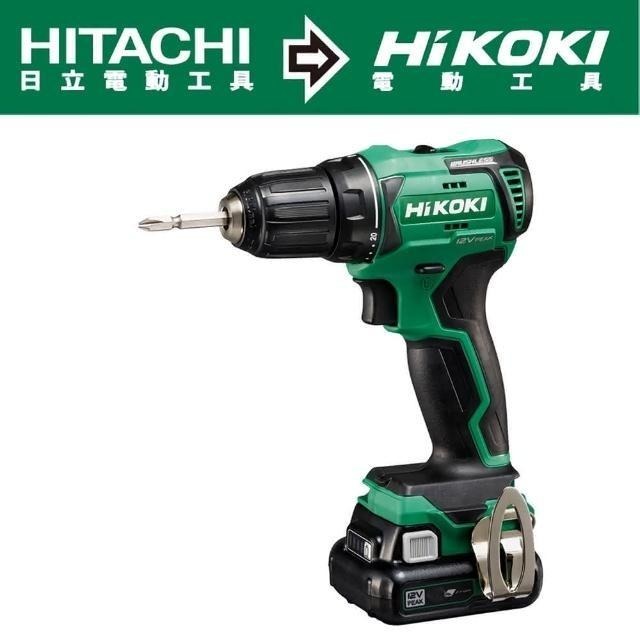 HiKOKI 12V充電式無刷起子電鑽-雙電4.0Ah DS12DD