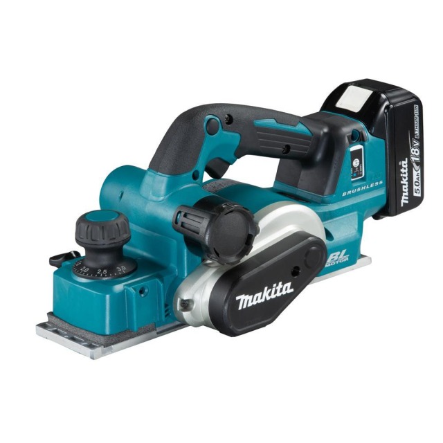 MAKITA 牧田 18V充電式無刷鉋刀機 空機 產品規格表
工作能力	最大切削寬度：82mm最大鉋深：3mm切槽深度：25mm
回轉數rpm	12,000
尺寸(長x寬x高)	366 x 156 x 166 mm
重量	3.3 - 3.6 kg DKP181Z