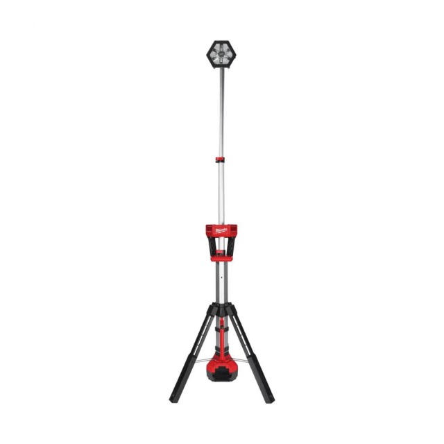 Milwaukee 美沃奇 18V鋰電三腳工作燈5.0Ah雙電套裝組 M18SAL2-502