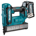 MAKITA 牧田 40V無刷F釘槍 空機 產品規格表
工作能力	釘子厚度：18 Ga釘子長度：15、20、25、30、35、40 mm彈匣容量：100 pcs
尺寸(長x寬x高)	265 × 86 × 243 mm
重量	2.6 - 2.9 kg FN001GZ01