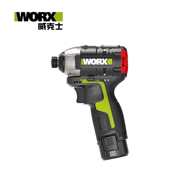 WORX 威克士 12V無刷鋰電衝擊起子 雙電池 (WU132) 12V, 雙電池 WU132