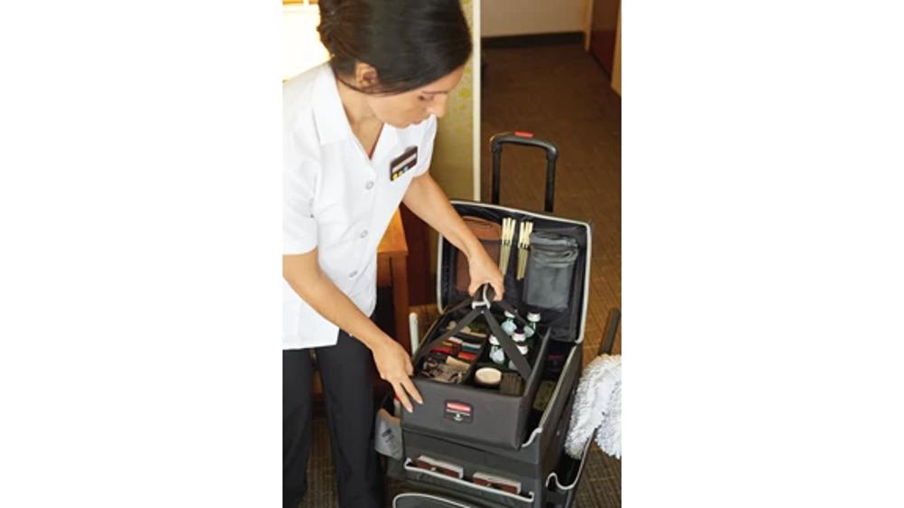 便攜式房務整理車-小型 1902467 灰色 | A.S.Tool 亞仕托Biz 企業採購平台