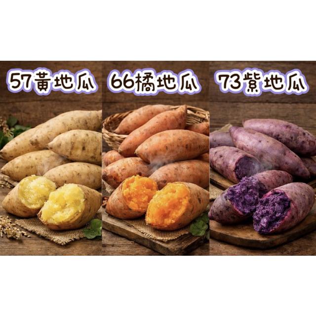 【常溫】地瓜三兄弟｜1公斤