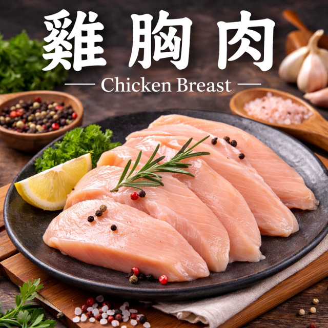 【冷凍】雞胸肉｜300克