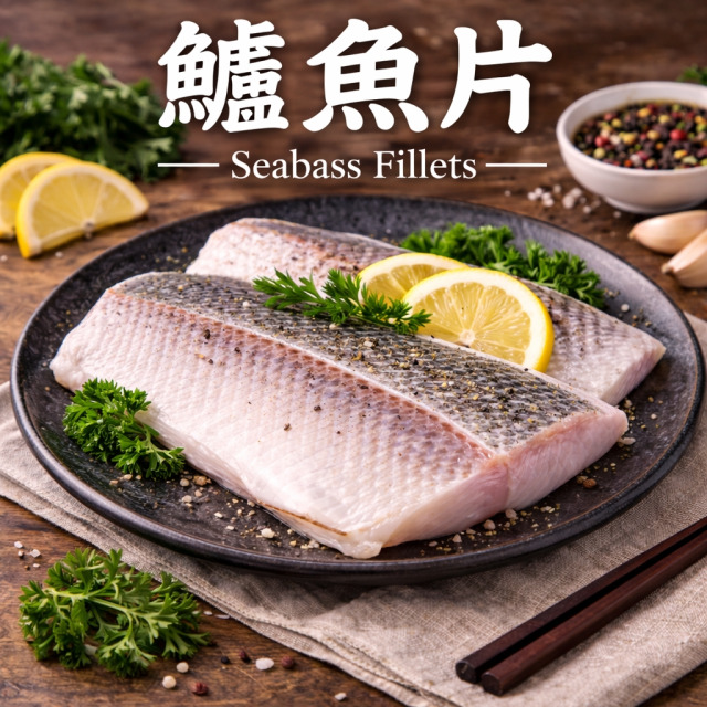 【冷凍】金目鱸魚｜270克