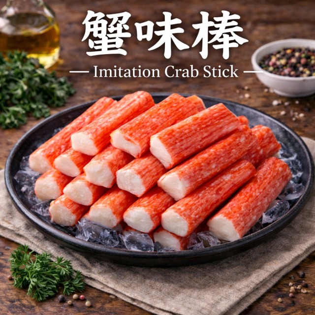 【冷凍】蟹肉棒｜1公斤