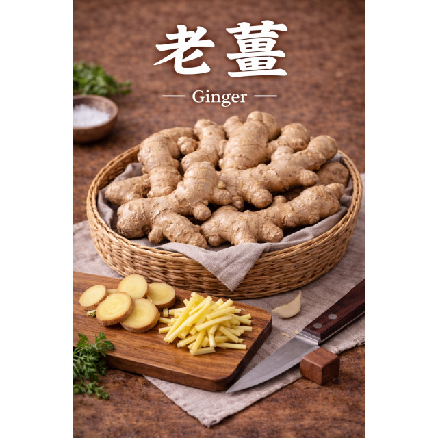 【常溫】老薑｜1公斤