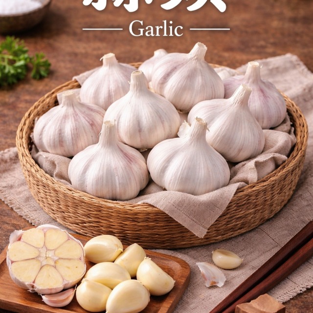 【常溫】新鮮蒜頭｜1公斤