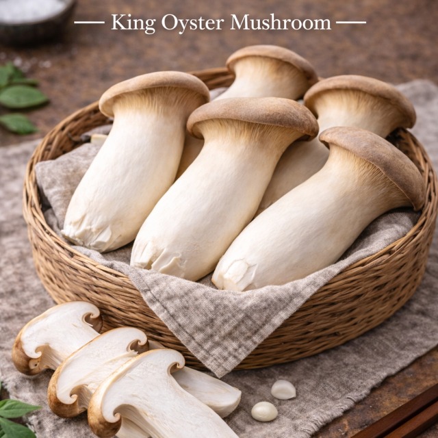 【冷藏】新鮮杏鮑菇｜1公斤