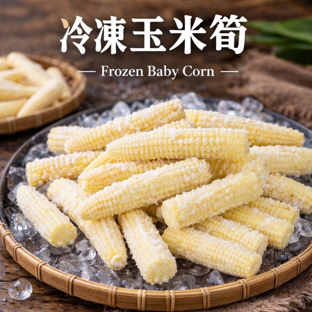 【冷凍】玉米筍｜1公斤