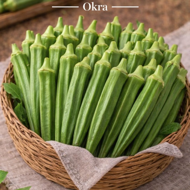 【常溫 / 冷藏】黃秋葵｜1公斤