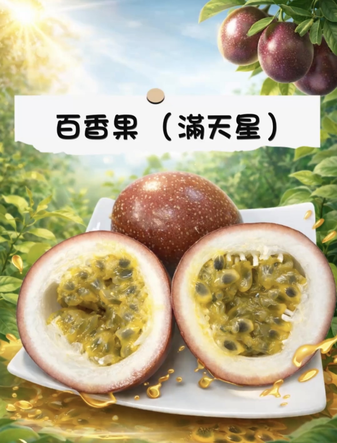 【常溫】滿天星百香果｜6公斤