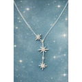 【豐銘嚴選】純銀 滿鑽流星Y字鍊套鍊