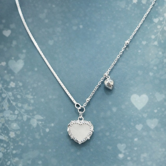 【豐銘嚴選】純銀 貝母魔鏡不規則鍊套鍊