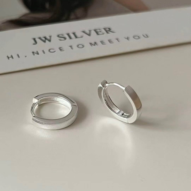 【豐銘嚴選】純銀 亮面貓眼耳扣