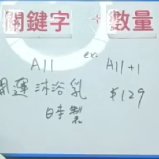 A11 開運黃金香水沐浴乳 (貴氣招財款)