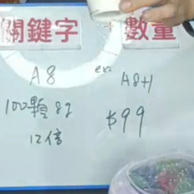 A8 洗衣凝珠（100 枚入超值盒裝）