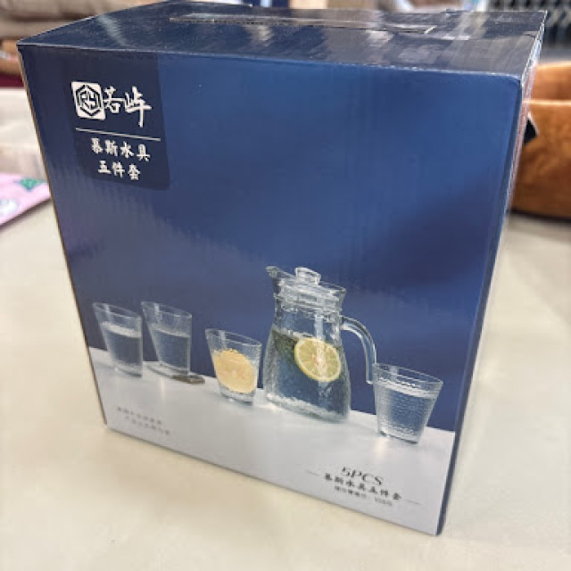 【直播】A5 玻璃水杯4入一壺