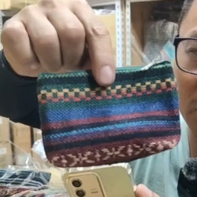 105標 民族風零錢包