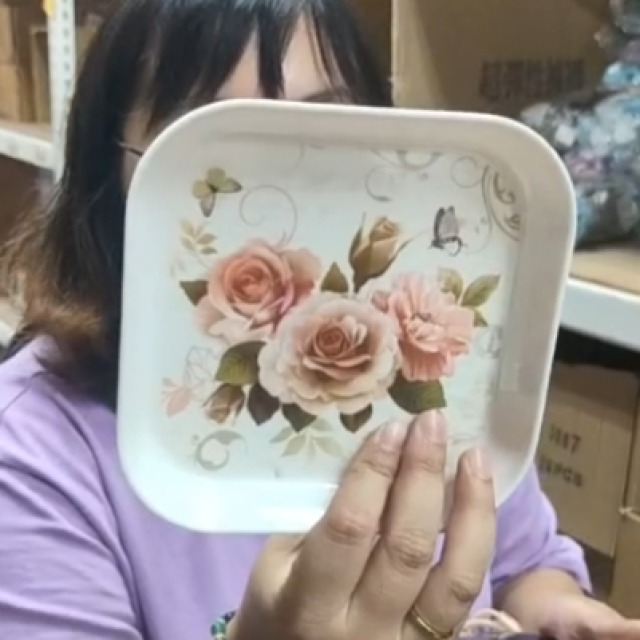 28標 15x15cm 塑膠盤