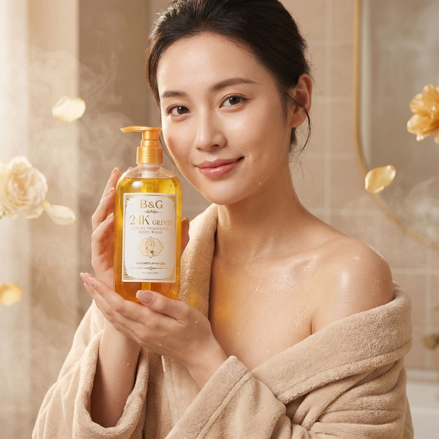 B&G 24K 奢華香氛沐浴乳