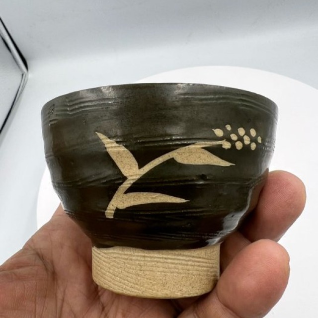 古早製作的老杯杯東洋風格意正濃實物拍攝一套五件是35好友品茶論道不可多得的老杯子古早fu思古之情懷人生一大樂事