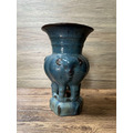 【高仿精品】開運風水擺件 仿清乾隆 窯變釉三羊尊 陶瓷花瓶 / 三陽開泰招財聚氣 / 中式玄關客廳陳設-2