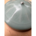 【古董拍賣】南宋龍泉青瓷蓋碗（9.5cm）元素分析科學保真，宋瓷蓮瓣紋收藏之選-4