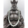 老大爺老貨天然緬甸玉翡翠玉圓珠項錬 13mm 水頭美 僅剩3條 售完為止-5