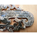 【古玩雅藏】大尺寸 仿古青玉鏤雕神獸玉珮 (約14cm) | 帶鈣化灰皮 龍鳳夔紋 霸氣玉把件 擺件 掛件-12