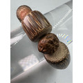 老大爺像木桶裝菩提子圓滿具足特殊手錬照片為實物不是樣品-7