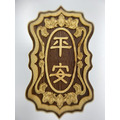 精品黃楊木雕淨瓶觀音觀世音菩薩座像觀音墜飾可做吊飾送禮自用保平安實物拍攝觀音佛牌吊飾-4