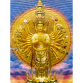 千手觀音3D立體畫像好莊嚴此處最吉祥凝聚強而有力的磁場 佛度有緣人 無緣不成 無恭敬心不成