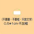 0.5*1cm-不加框