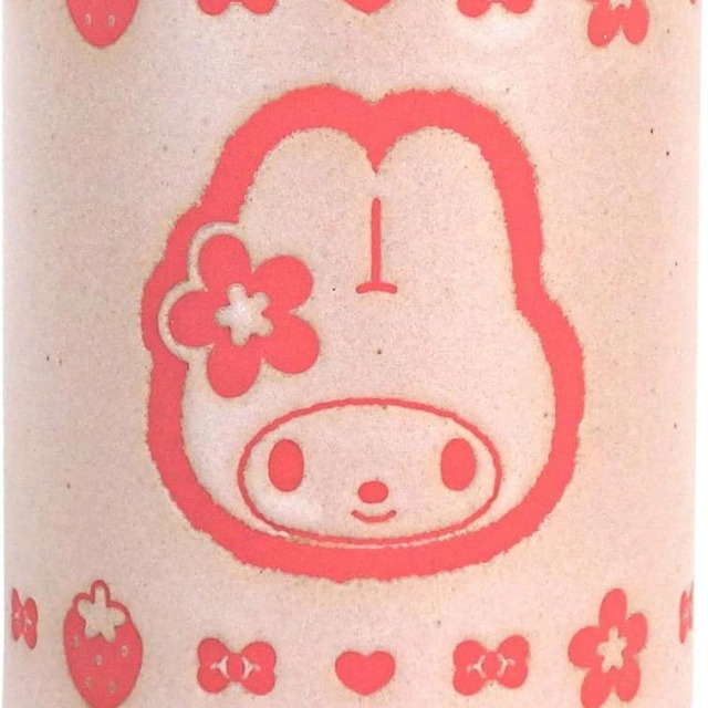 𓂃.◌𓈒𖡼｜JP#三麗鷗#美樂蒂：瓷，茶水杯三件組(約75×100mm/270ml)。