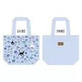 𓂃.◌𓈒𖡼｜JP#吉卜力#魔女宅急便#KiKi#花#藍：手提袋(約W18×H12×D5.5cm)。-2
