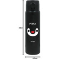 𓂃.◌𓈒𖡼｜JP#企鵝家族/Pingu#Pinga：不鏽鋼，水瓶水壺罐(約65×230mm/保溫88度以上(1時)67度以上(6時)保冷8度以下(6時)/480ml)。-1