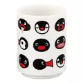 𓂃.◌𓈒𖡼｜JP#企鵝家族/Pingu#白：瓷，茶水杯(約7.5×H10cm/300ml)。-1